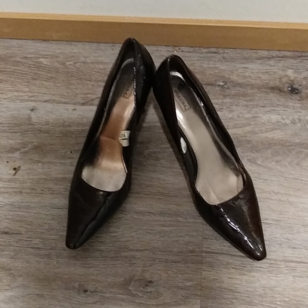 Chocolate brown pumps